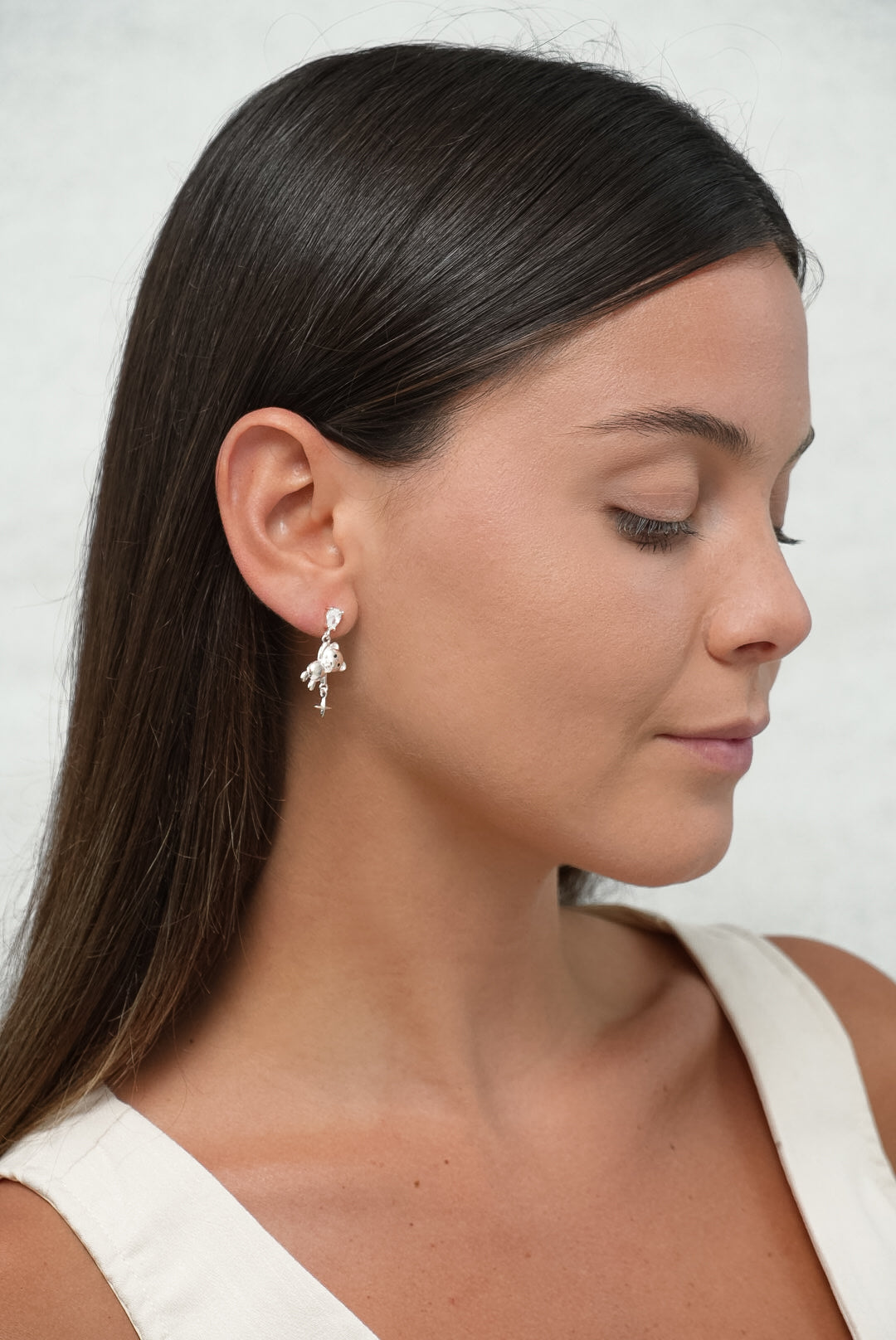 Earrings Silver925- Teddy