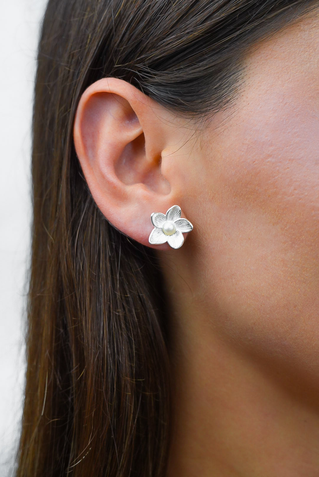 Silver925 earrings- FLORA