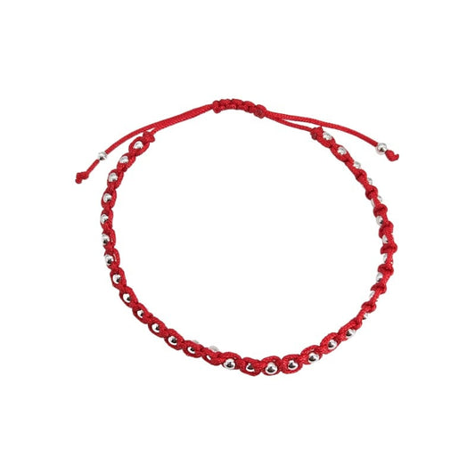 Silver925 and Thread bracelet- Antonia