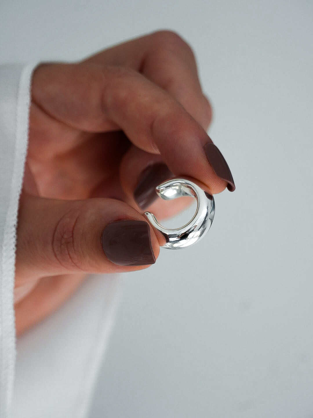 Silver925 cuff earring- ZOE