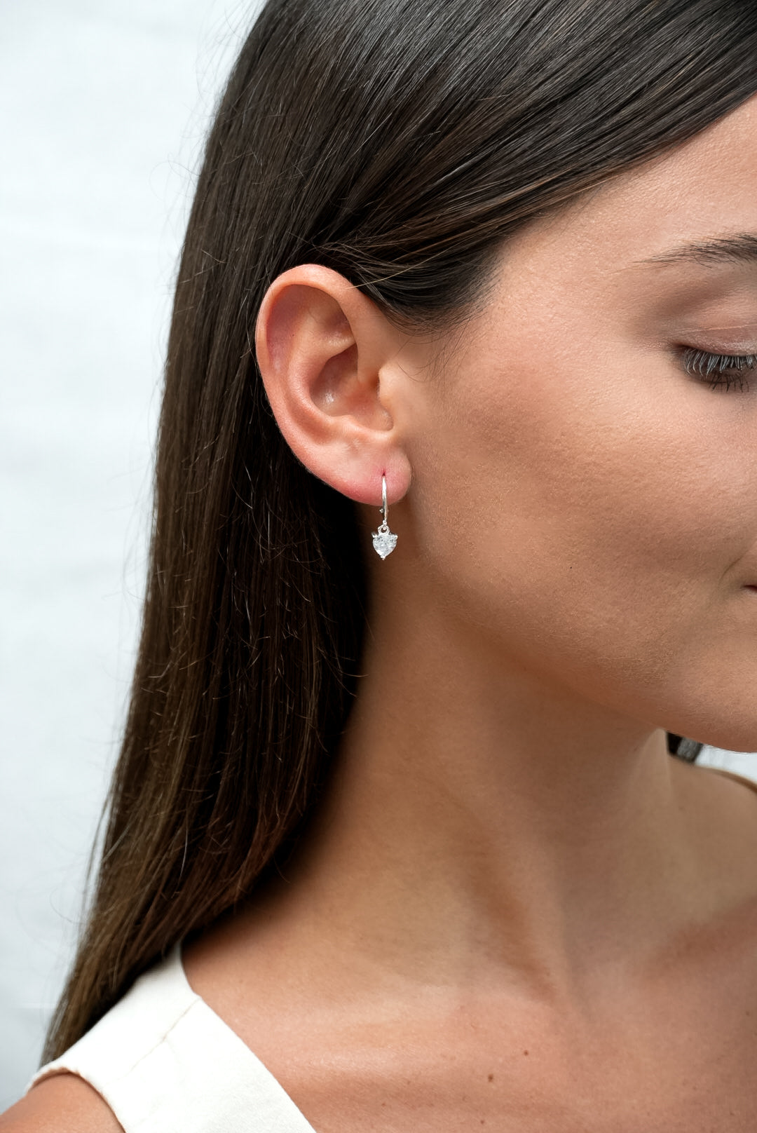 Earrings Silver 925 - Hearts