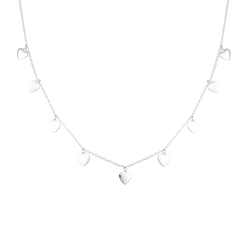 Silver925 Necklace - Hearts