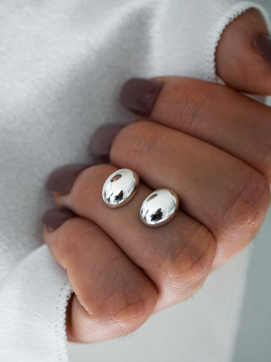 Silver925 earrings- MORA
