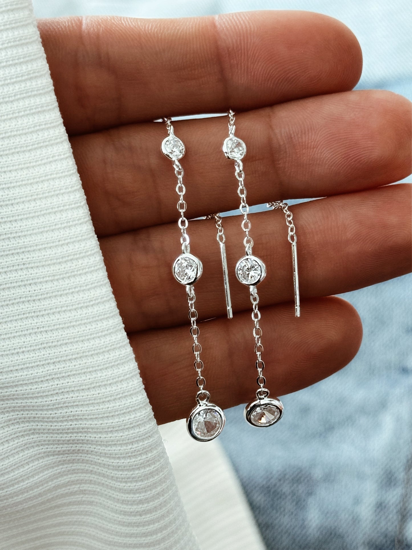 Pendientes plata 925- Cala