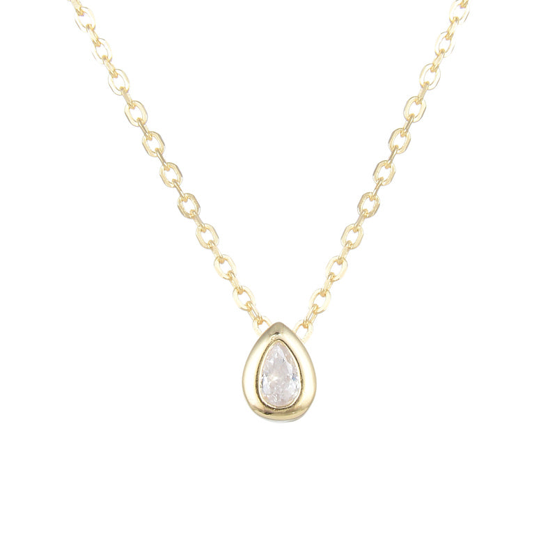 Gold plated silver925 necklace-FRIDA