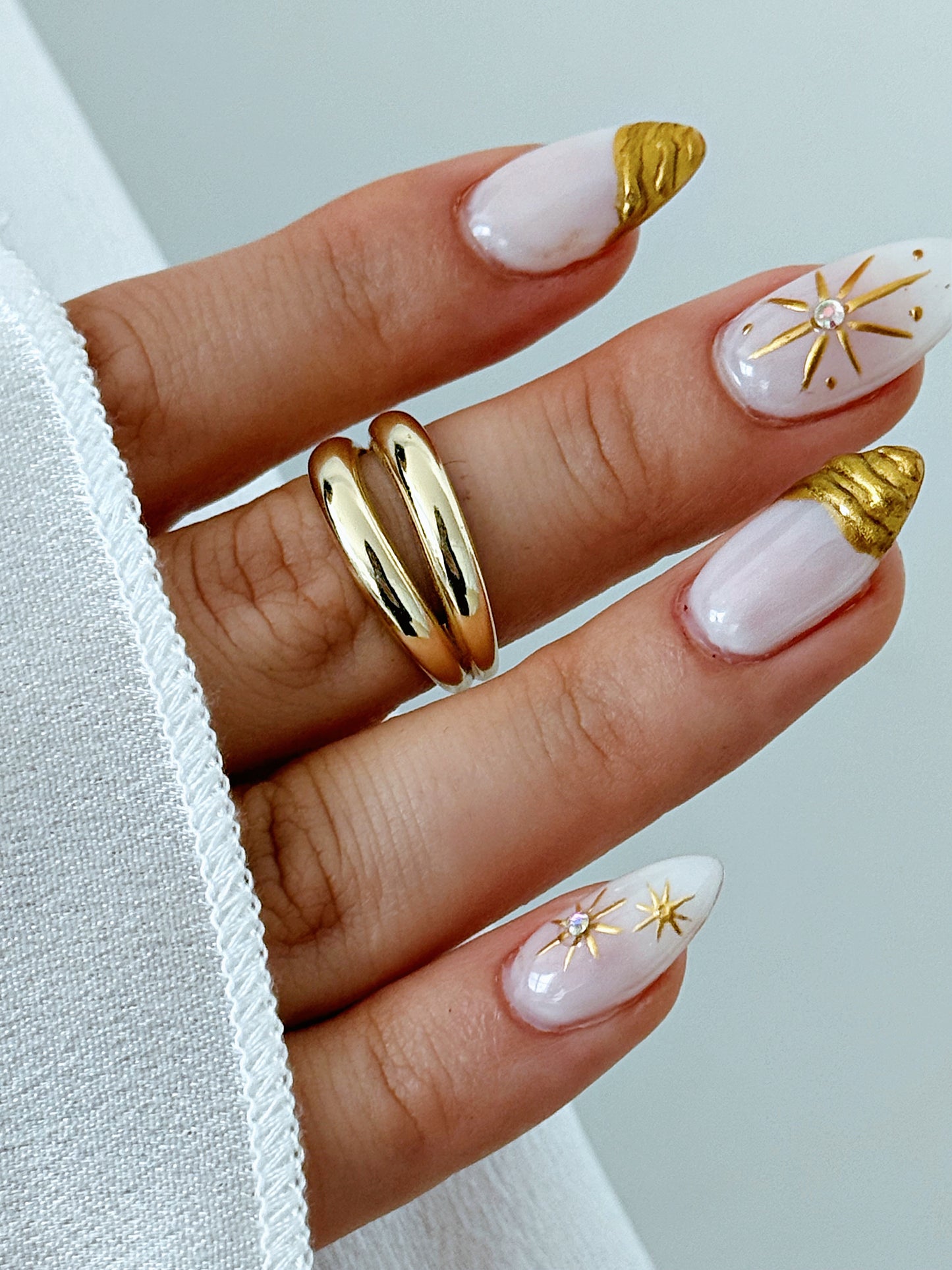 Gold plated silver925 ring- SHAYLA