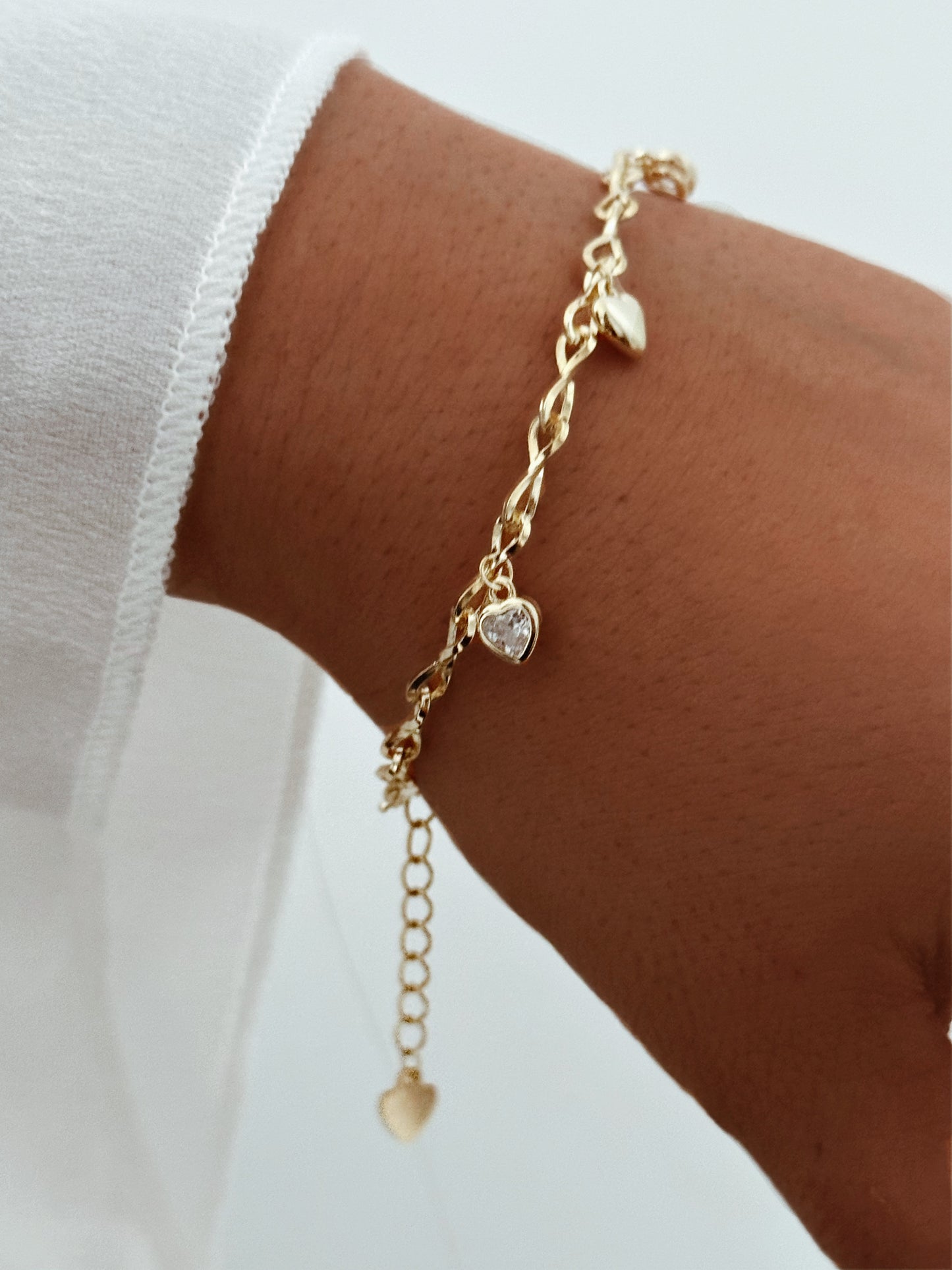 Gold plated silver925 bracelet- CIELLE