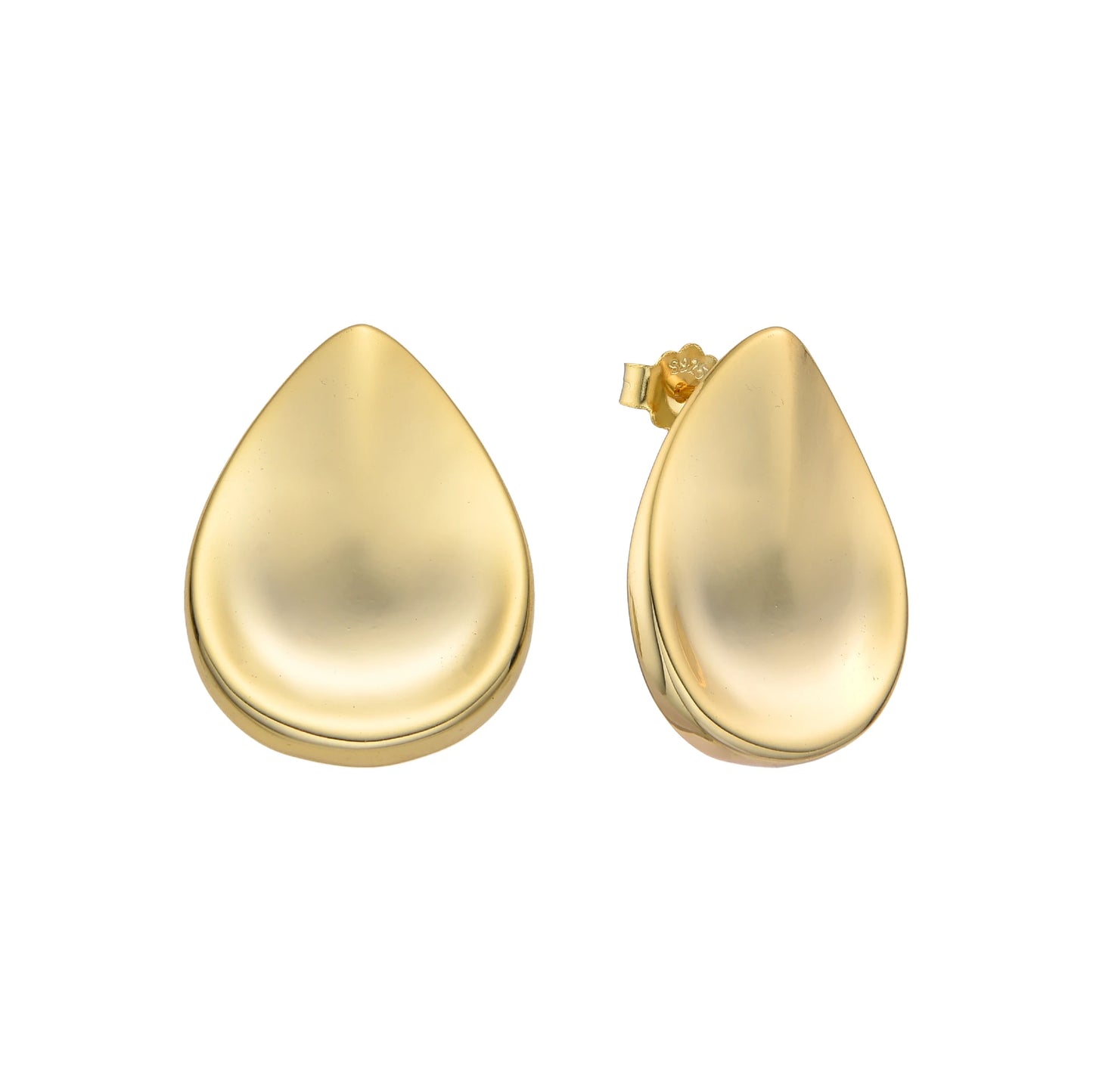 Gold plated silver925 earrings- PHILIPPA