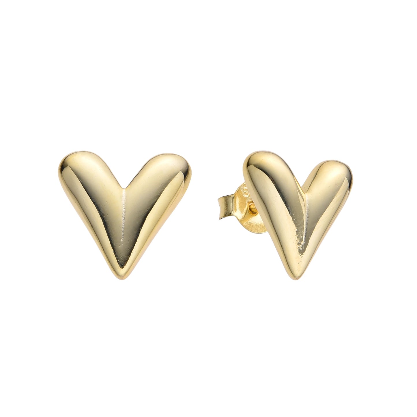 Gold plated silver925 earrings- MARGARET