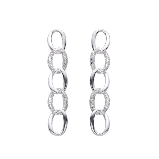 Silver925 earrings- MELINDA