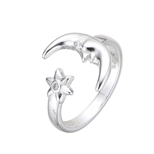 Silver925 adjustable ring- AURA