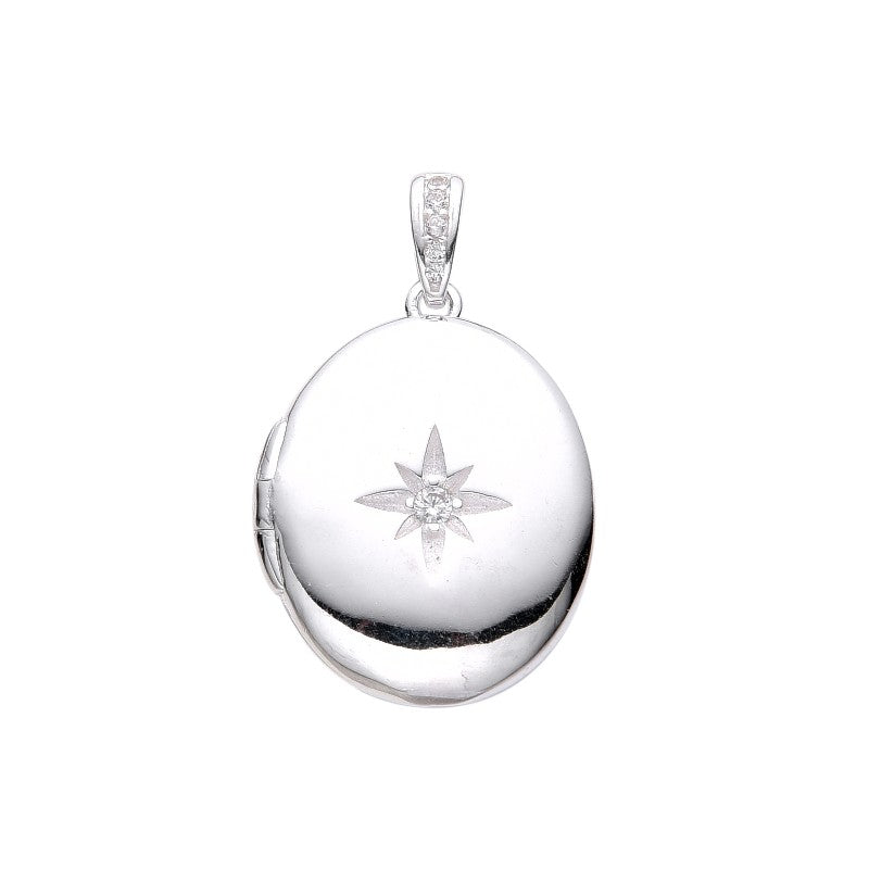 Silver925 pendant- STAR LOCKET