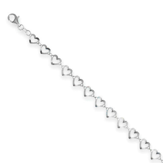 Silver925 bracelet- CUORE