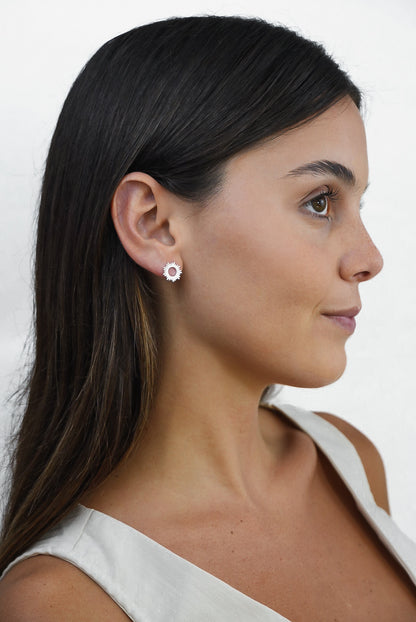 Earrings Silver925- SUNNY
