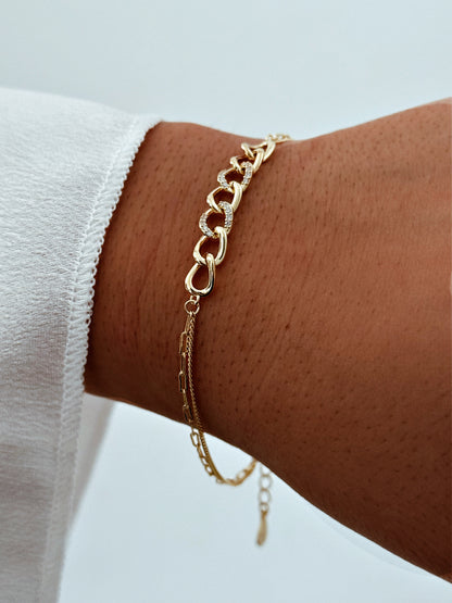 Gold plated silver925- JULIETTE