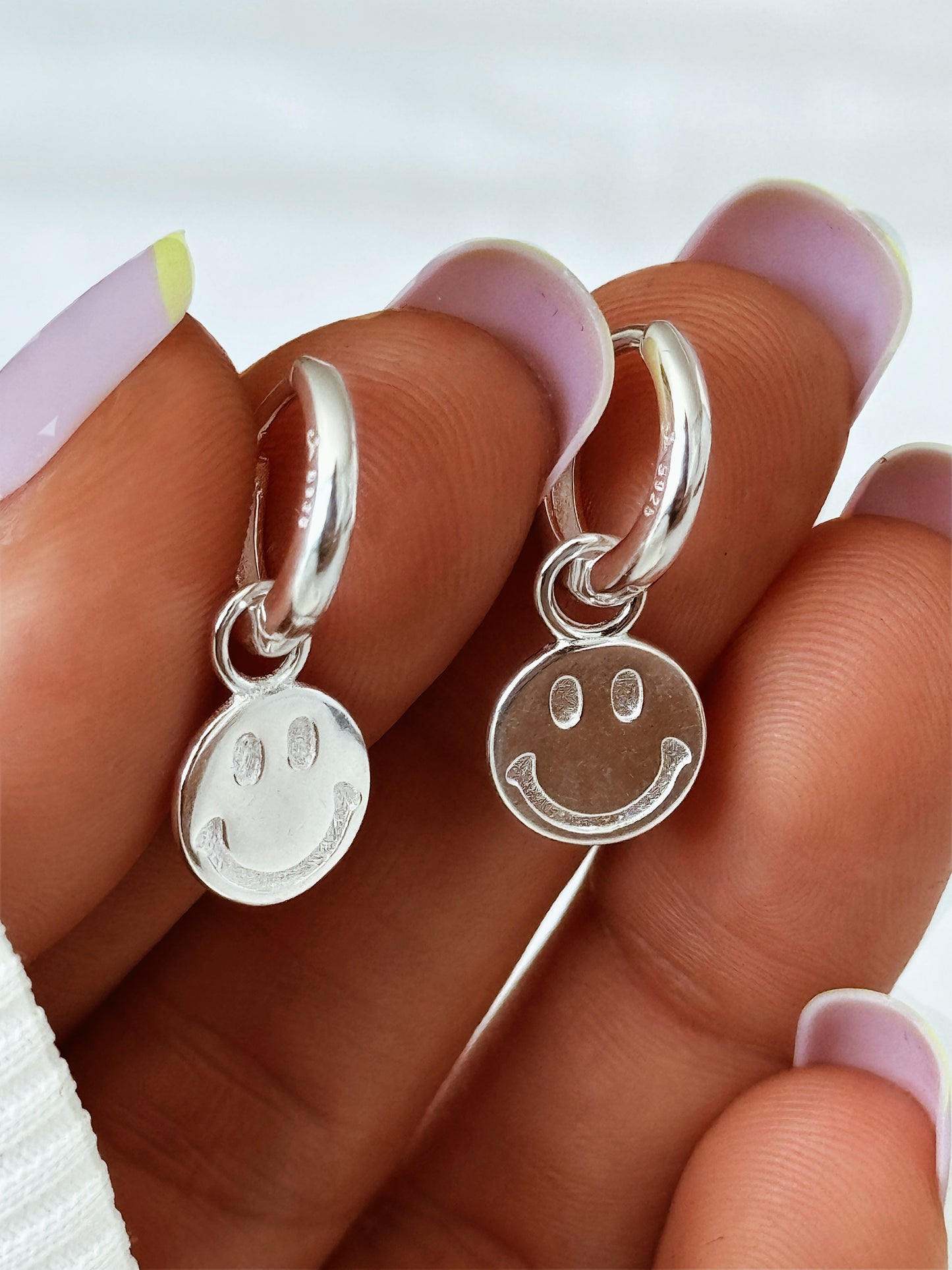 Earrings Silver 925 - EMOJI