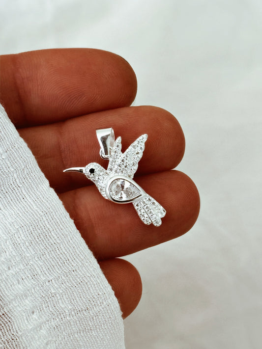 Pendant Silver925- Humming Bird