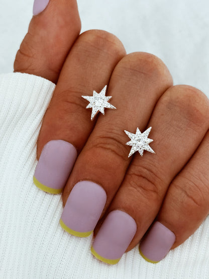 Silver925 earrings- SHINE