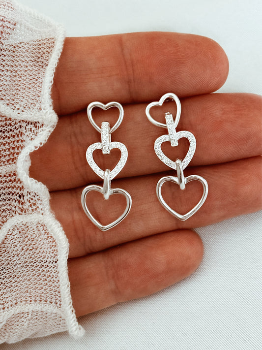 Earrings Silver925- AMOUR