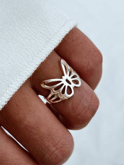 Ring Silver 925 - Butterfly