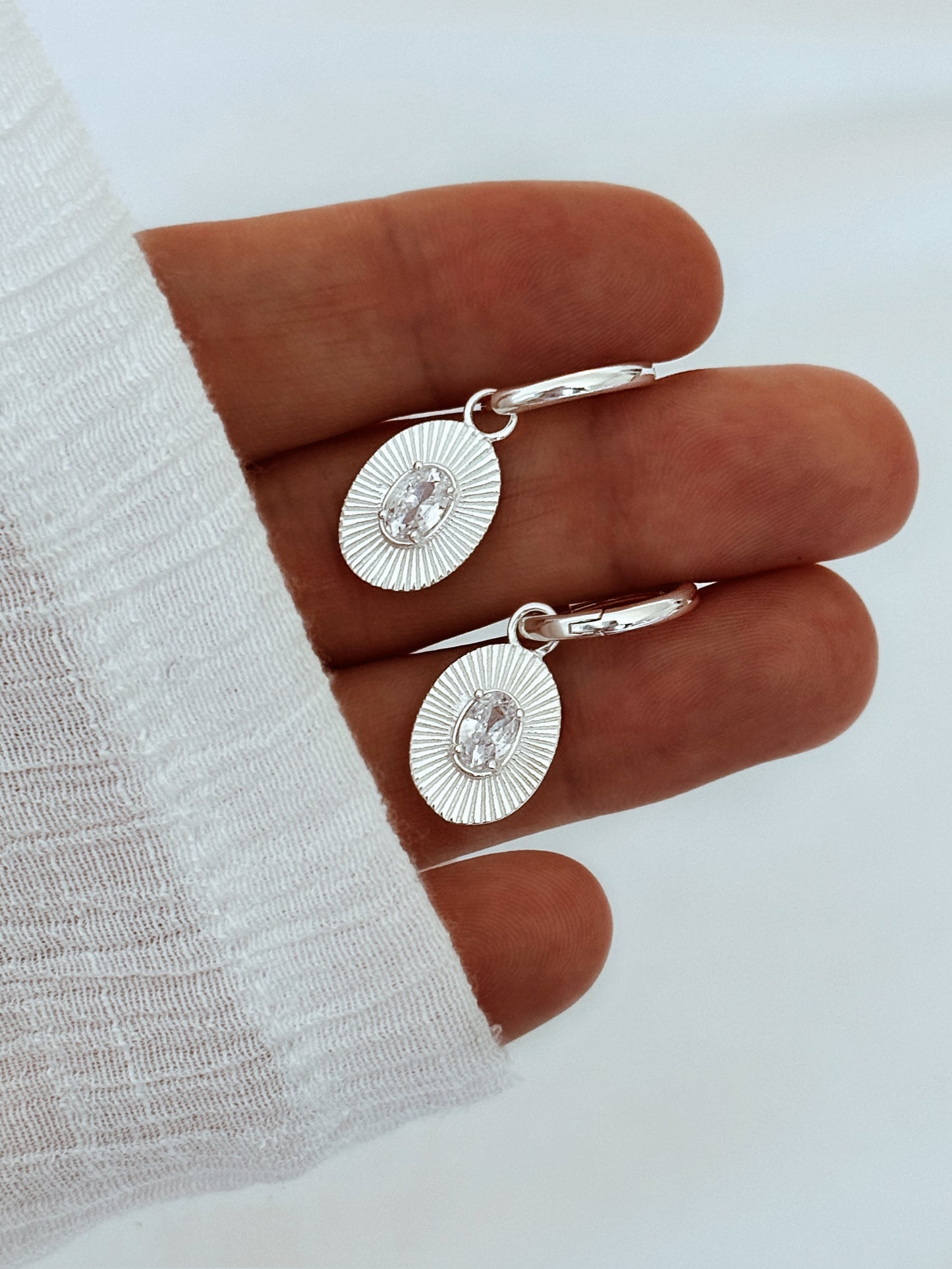 Silver925 earrings- TALHIA