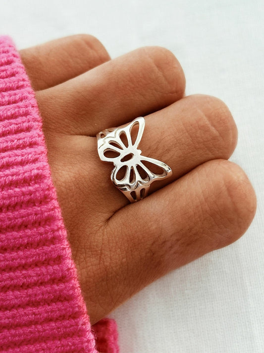 Ring Silver 925 - Butterfly