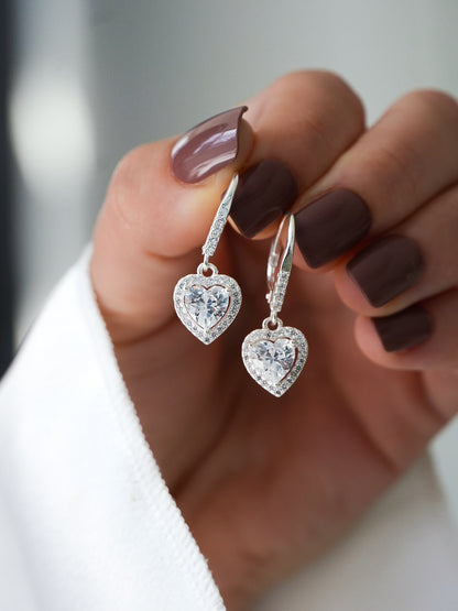 Silver925 earrings- BONNIE