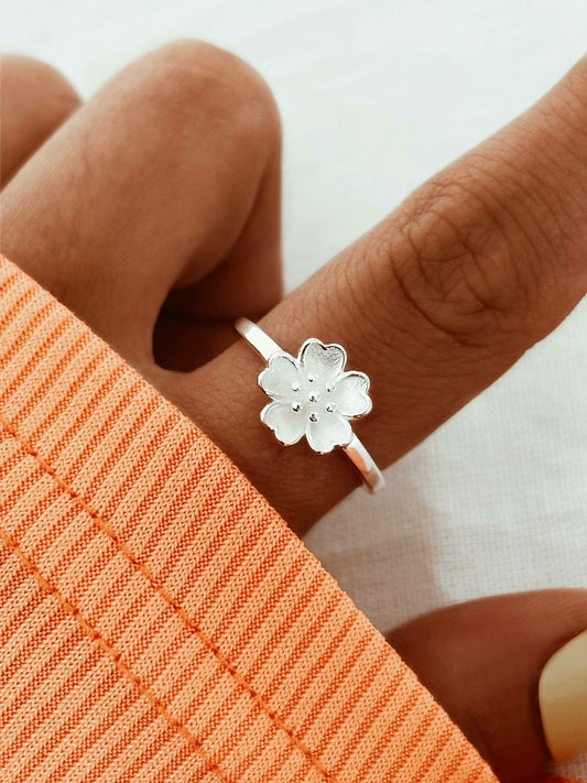 Ring Silver 925 - Flower