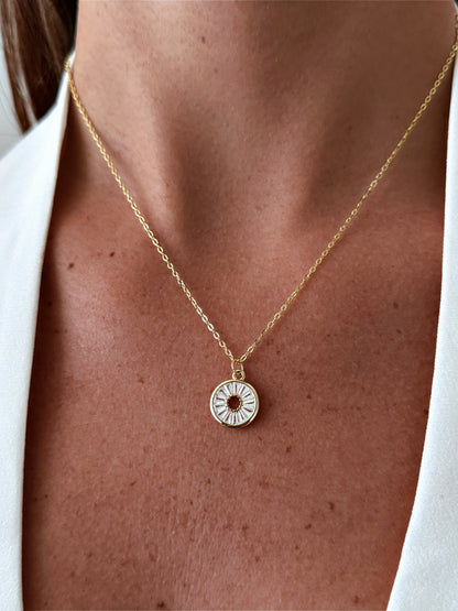 Gold plated silver925 necklace- JANINNE
