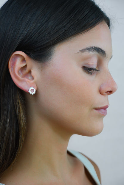 Earrings Silver925- SUNNY