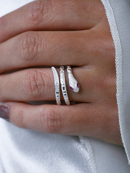 Silver925 ring- SERPENT