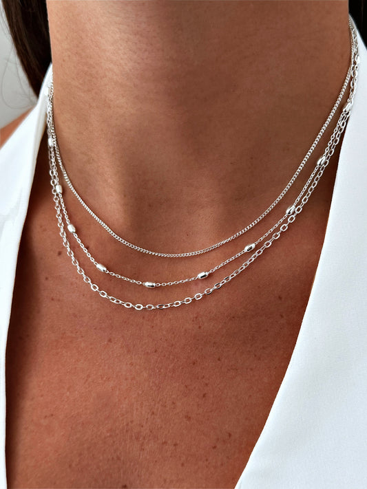 Silver925 Necklace- SAMANTHA