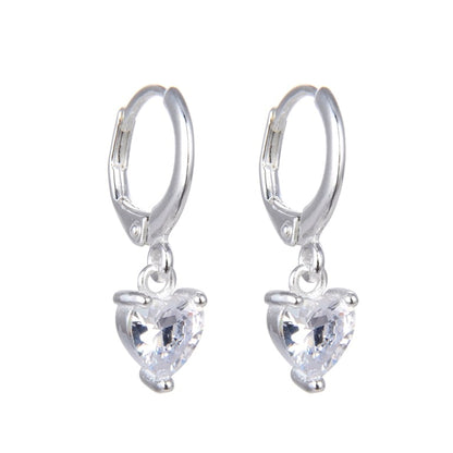 Earrings Silver 925 - Hearts