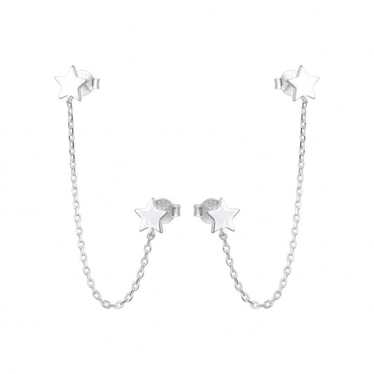 Earrings Silver925 - STARS