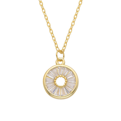 Gold plated silver925 necklace- JANINNE