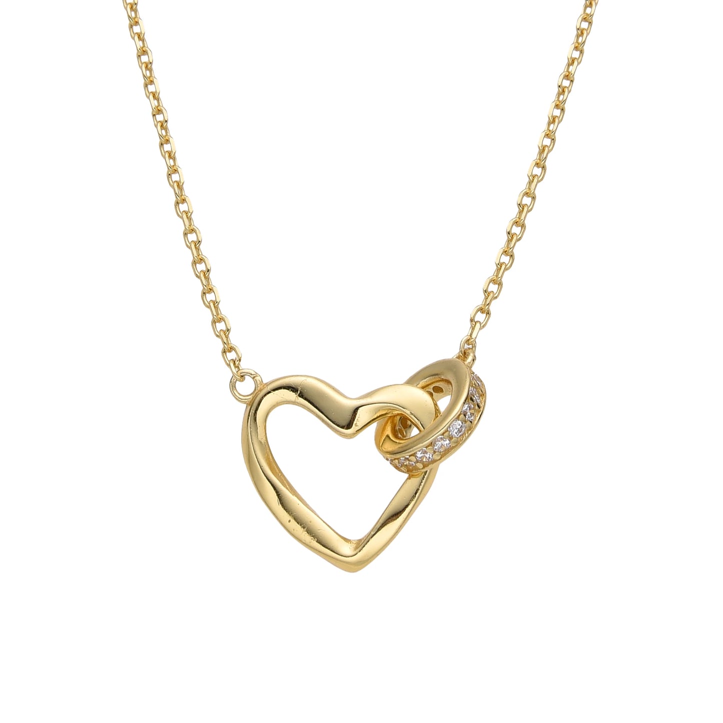 Gold plated silver925 necklace- IARA