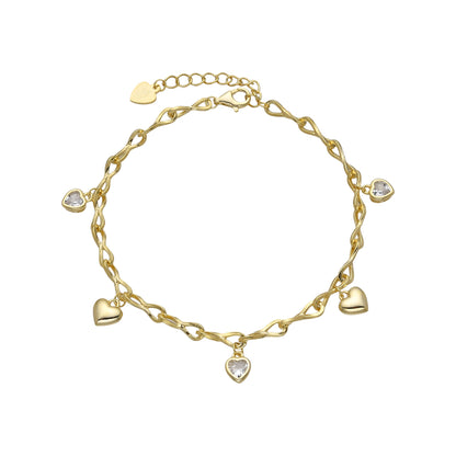 Gold plated silver925 bracelet- CIELLE