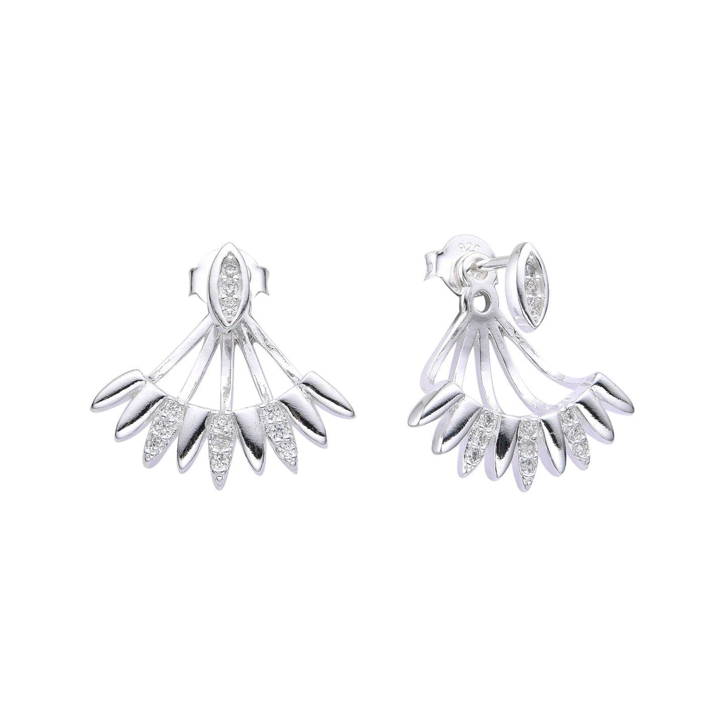 Silver925 earrings- JOHARI