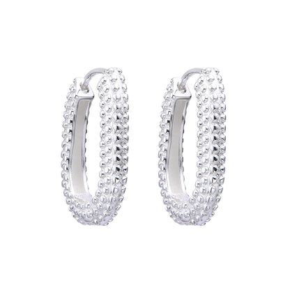 Silver925 earrings- JANNA