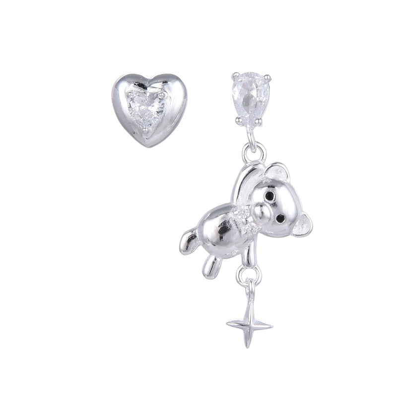 Earrings Silver925- Teddy