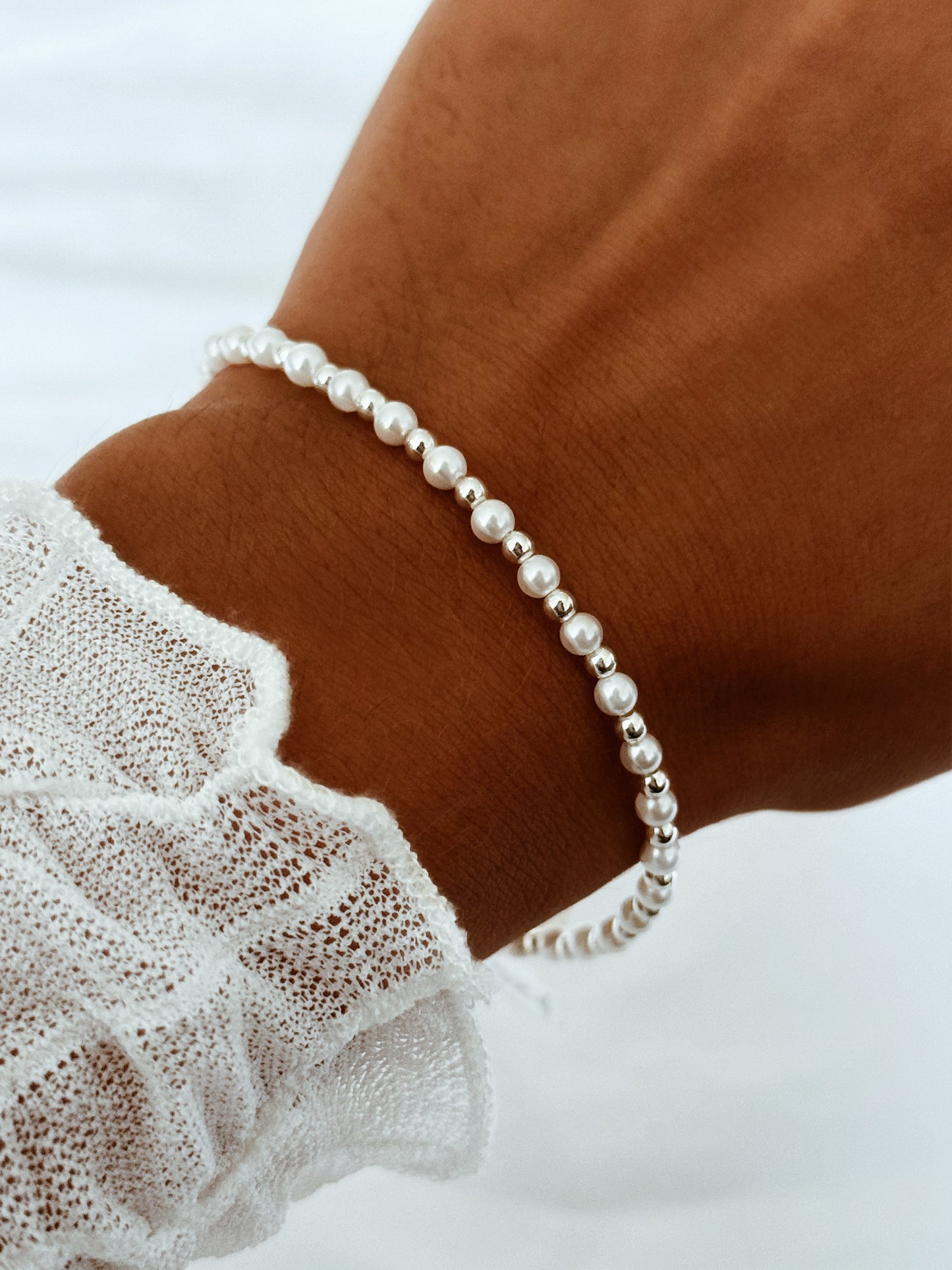 Bracelet Silver925 and Pearls - ABI